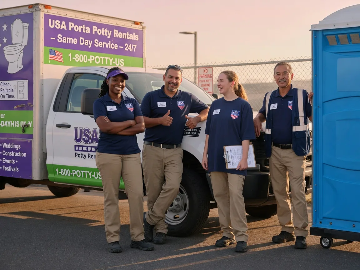 Porta Potty Rental company in Mcclusky, ND