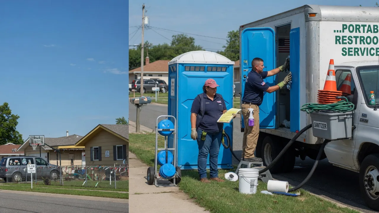 Portable Toilet Rental in Mcclusky, ND near me